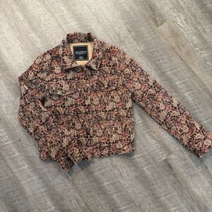 Gentle Fawn Floral Patterned Jacket